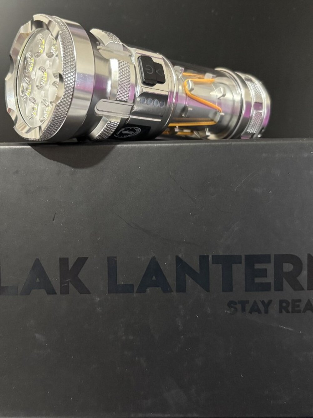 Blak Lantern, 6000+ lumen Flashlight, Chrome - New